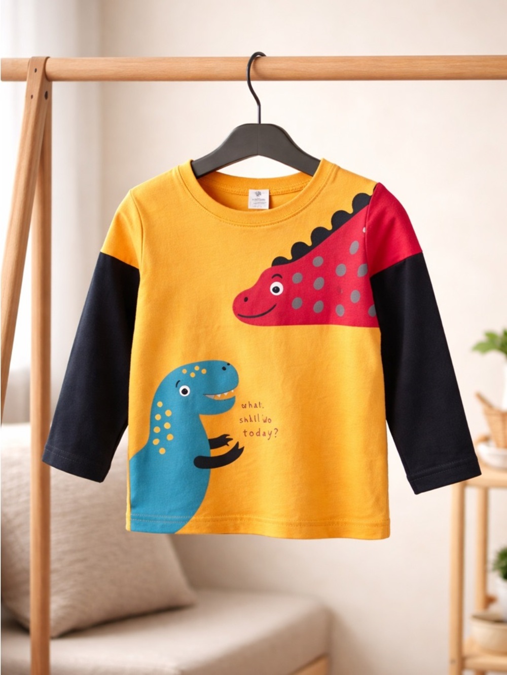 NWT Boys Long Sleeve Dinosaur Shirt -